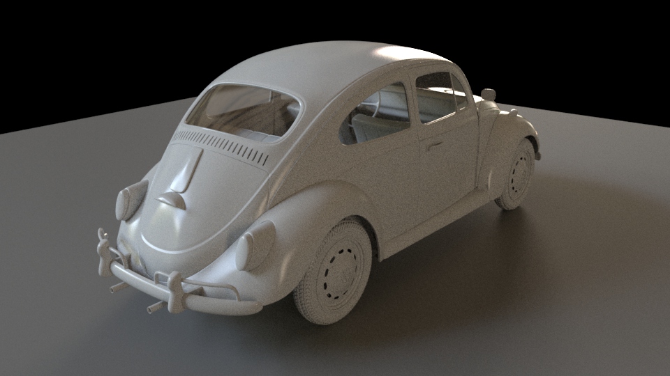 Car Render Challenge 2016 - VW Beetle