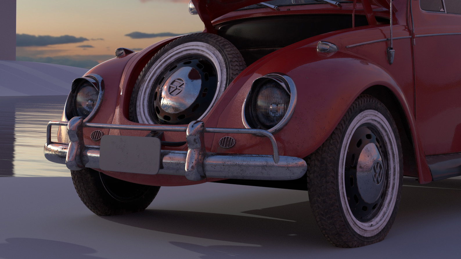 Car Render Challenge 2016 - VW Beetle