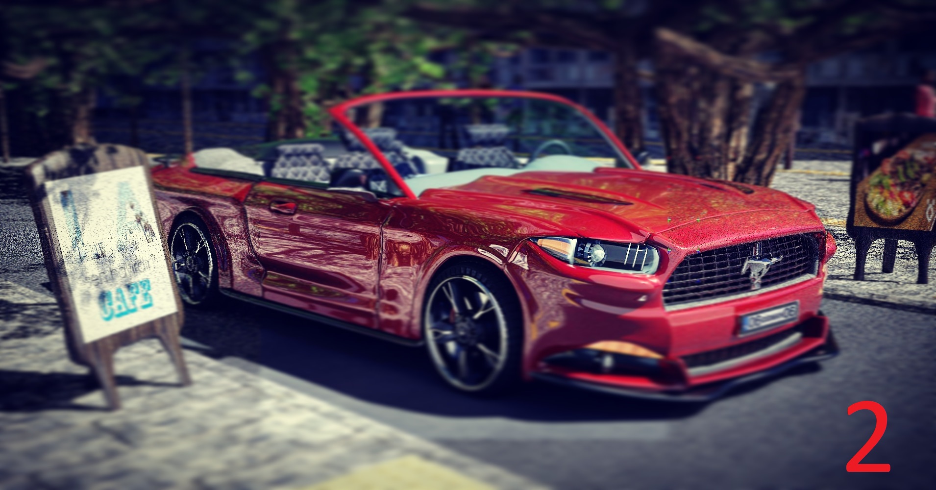 Car Render Challange - Ford Mustang