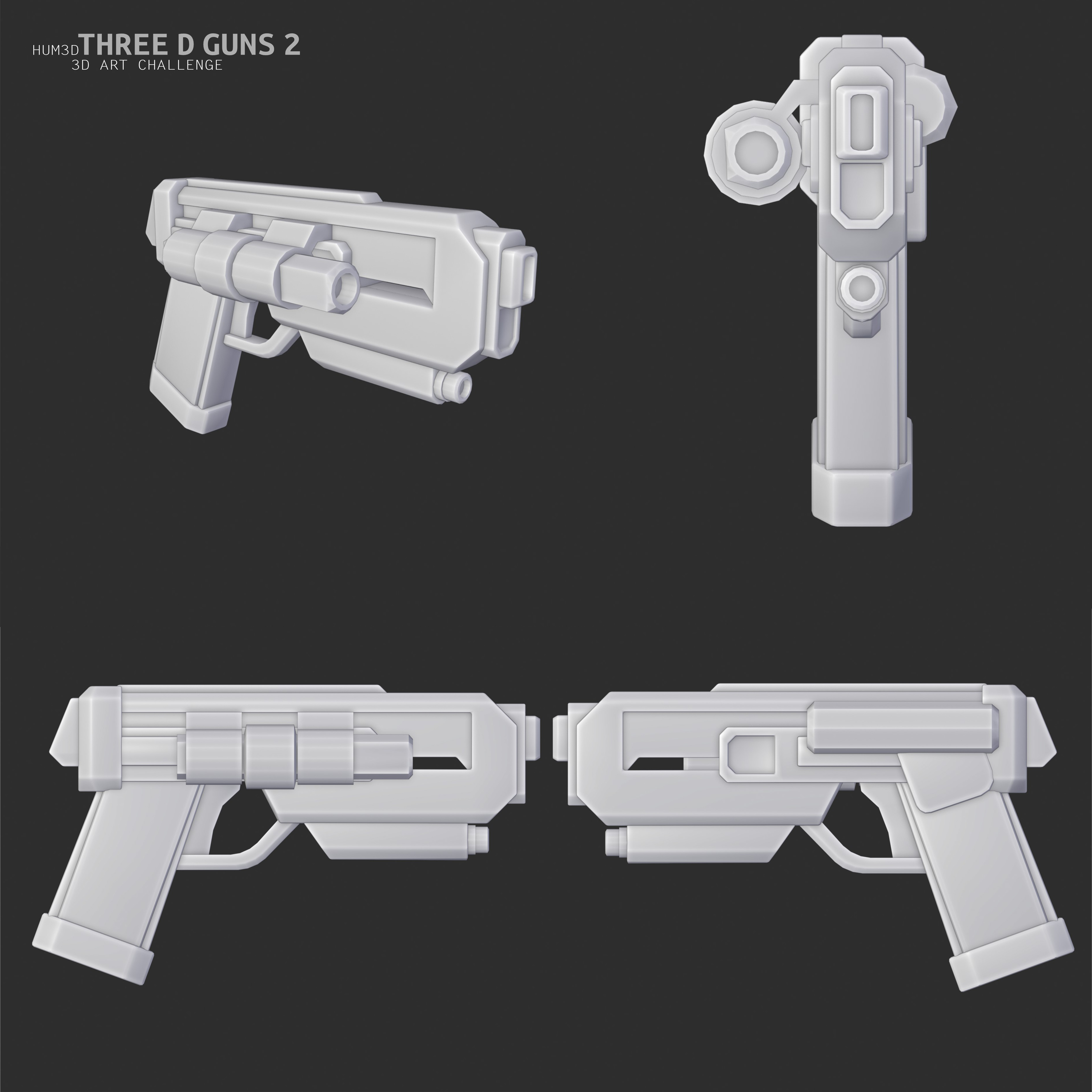 Three D Weapon - XOC Patrol Gun