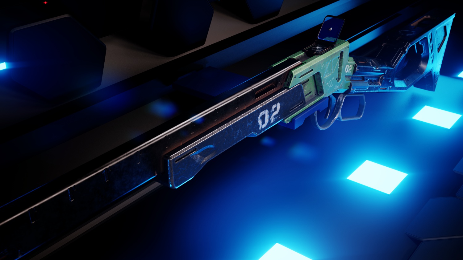 Three D Guns 2 - Concept Rifle