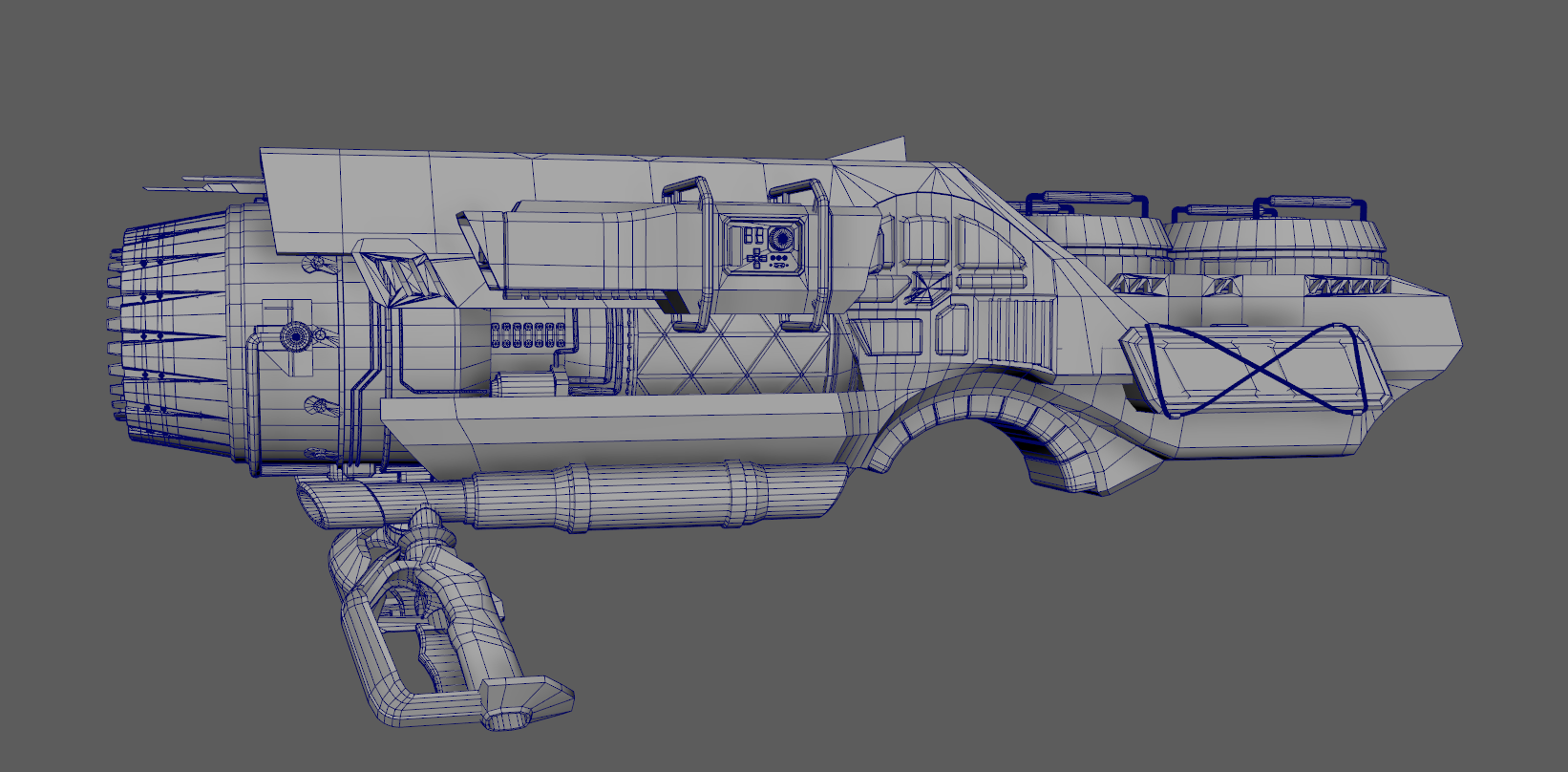Three D Guns - Shoulder mounted ion canon
