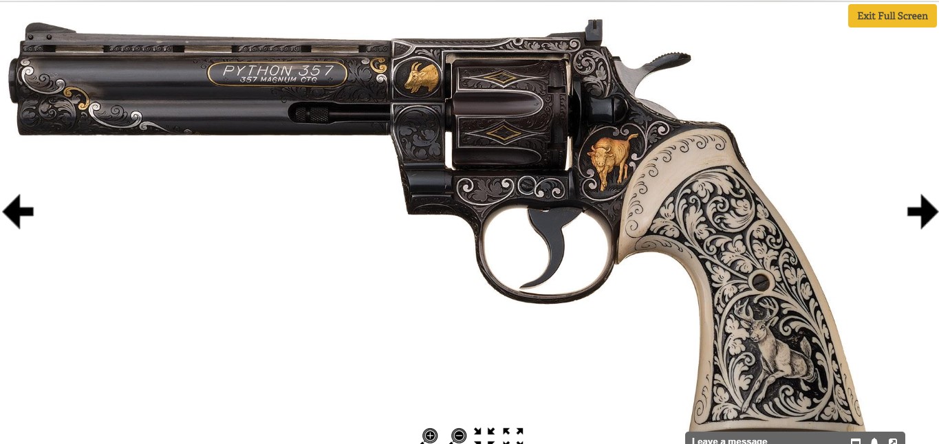 Three D Guns 2 Challenge - Elvis Revolver Memorabilia