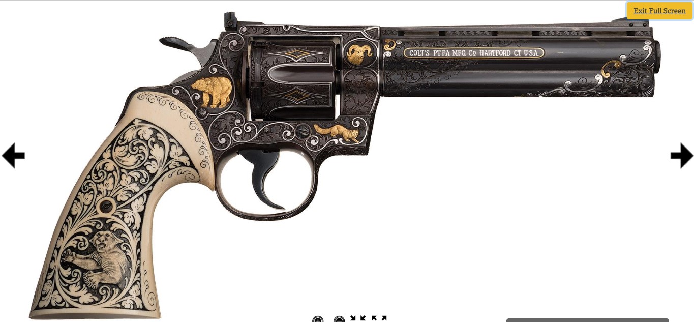 Three D Guns 2 Challenge - Elvis Revolver Memorabilia