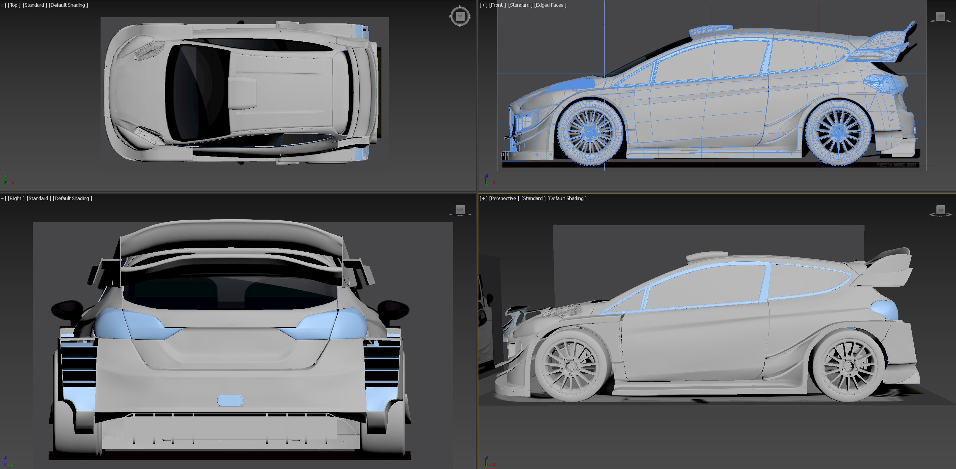 Humster3D Car competition 2019 - Kevin Boulton Entry WIP