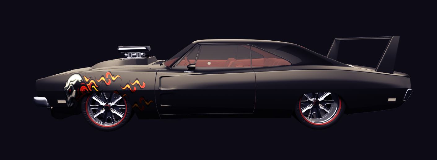 The Chase - Hum3d Car Render Challange 2019