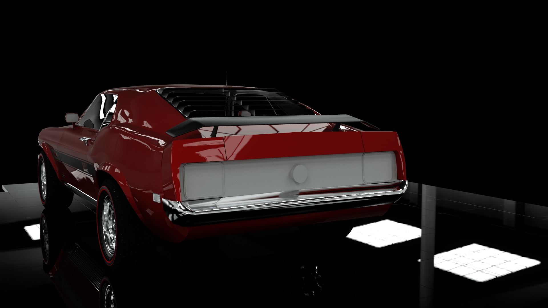 Car Render Challange 2019 - Mustang Mach 1