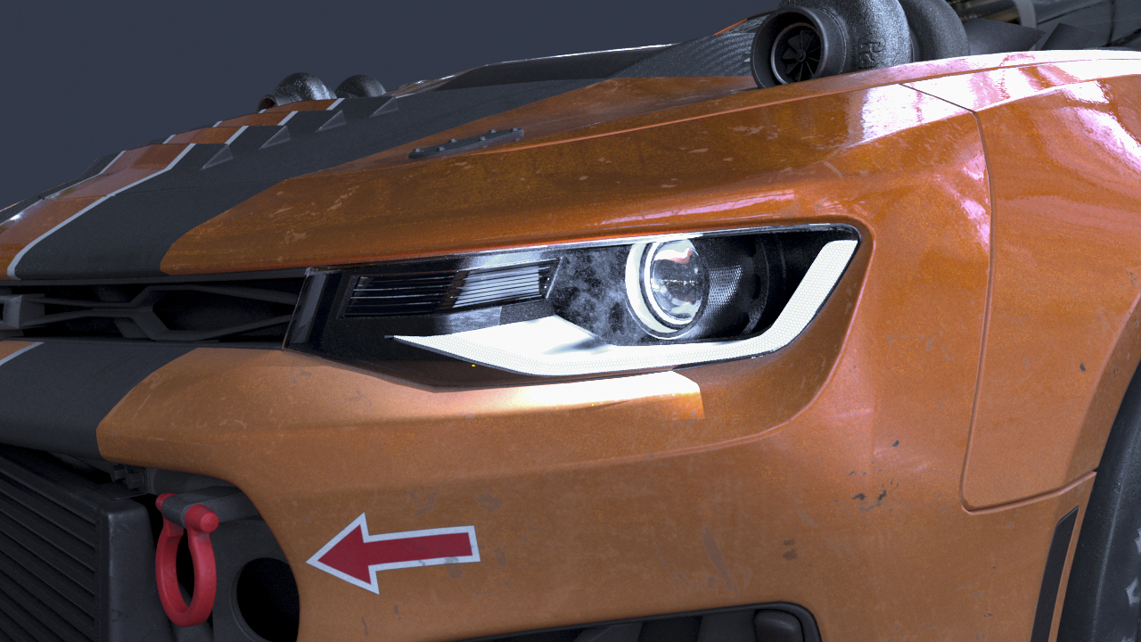 Drag racing Camaro - Car Render Challenge 2019
