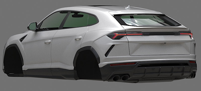 Car Render Challenge 2019 | Lamborghini Urus
