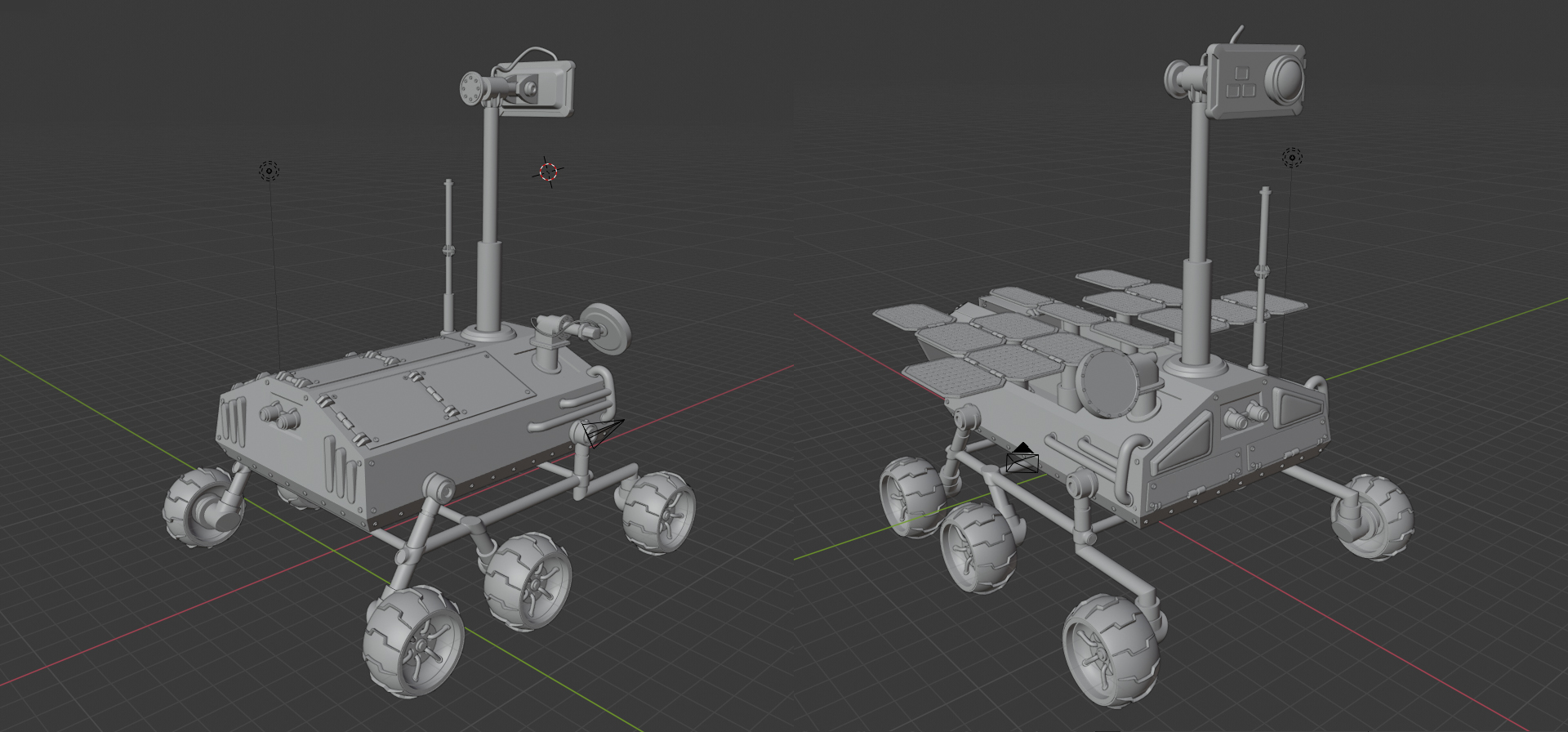 Space Rover 3D Art Challenge - Pranav V. P.