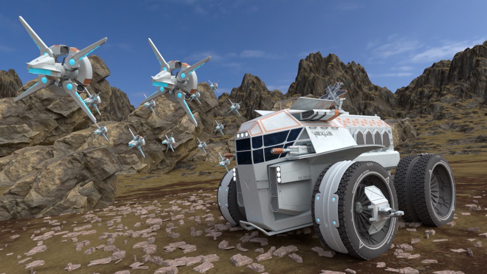 Space Rover 2020 Challenge - Vexus Sol 250-ex