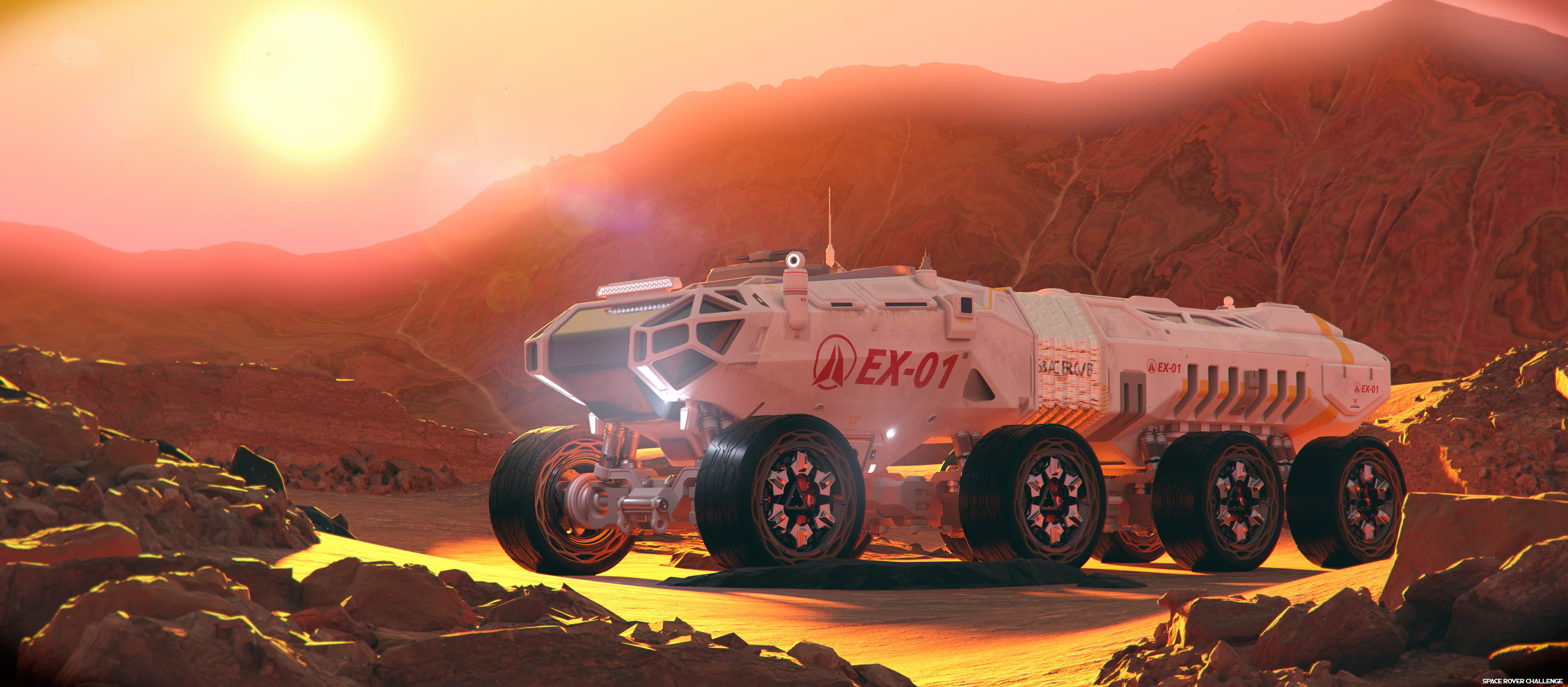 Space Rover Challange - survival