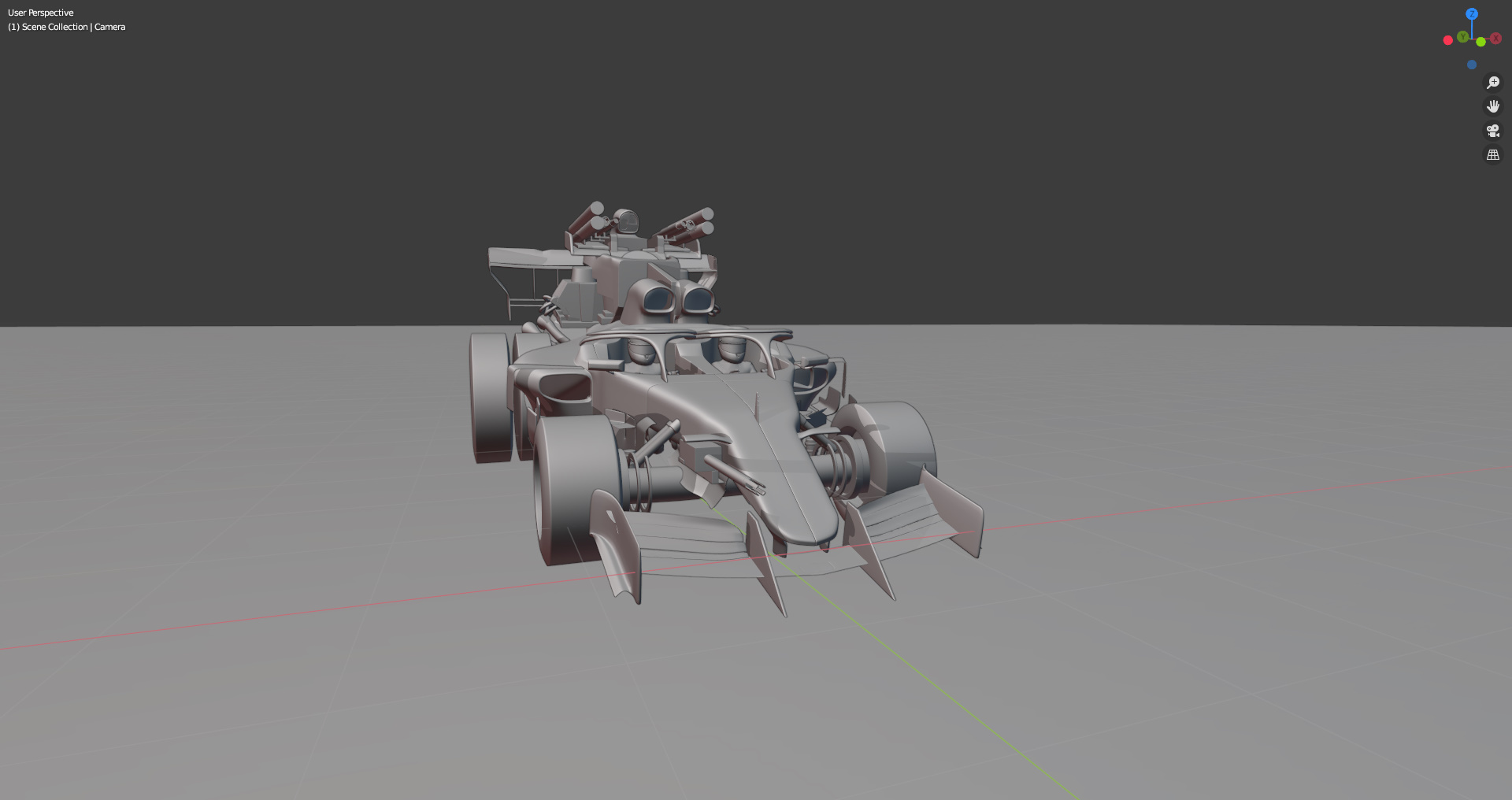 Car Render Challenge 2020-Mad Max F1