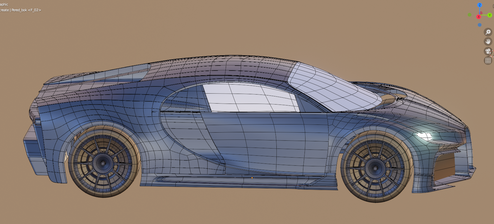 CAR RENDER CHALLENGE 2020 [Bugatti]