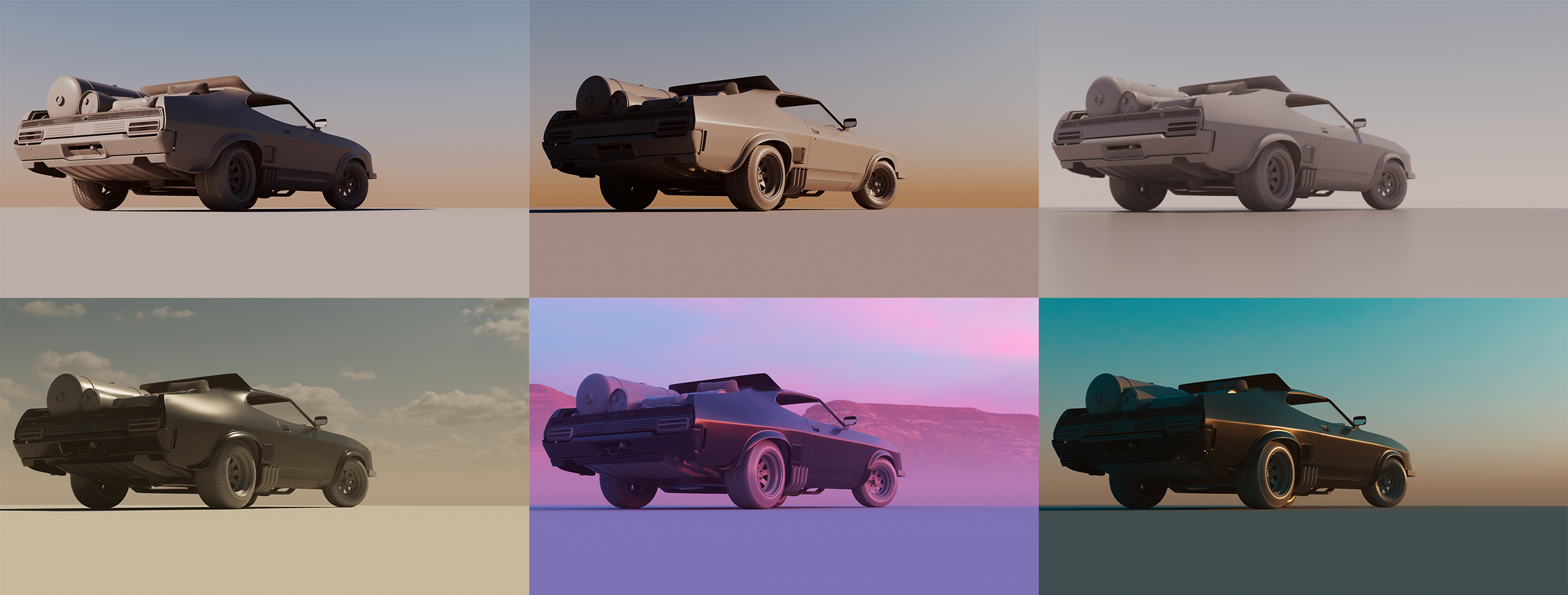 Interceptor Mad Max Fury Road - Car Render Challenge 2020