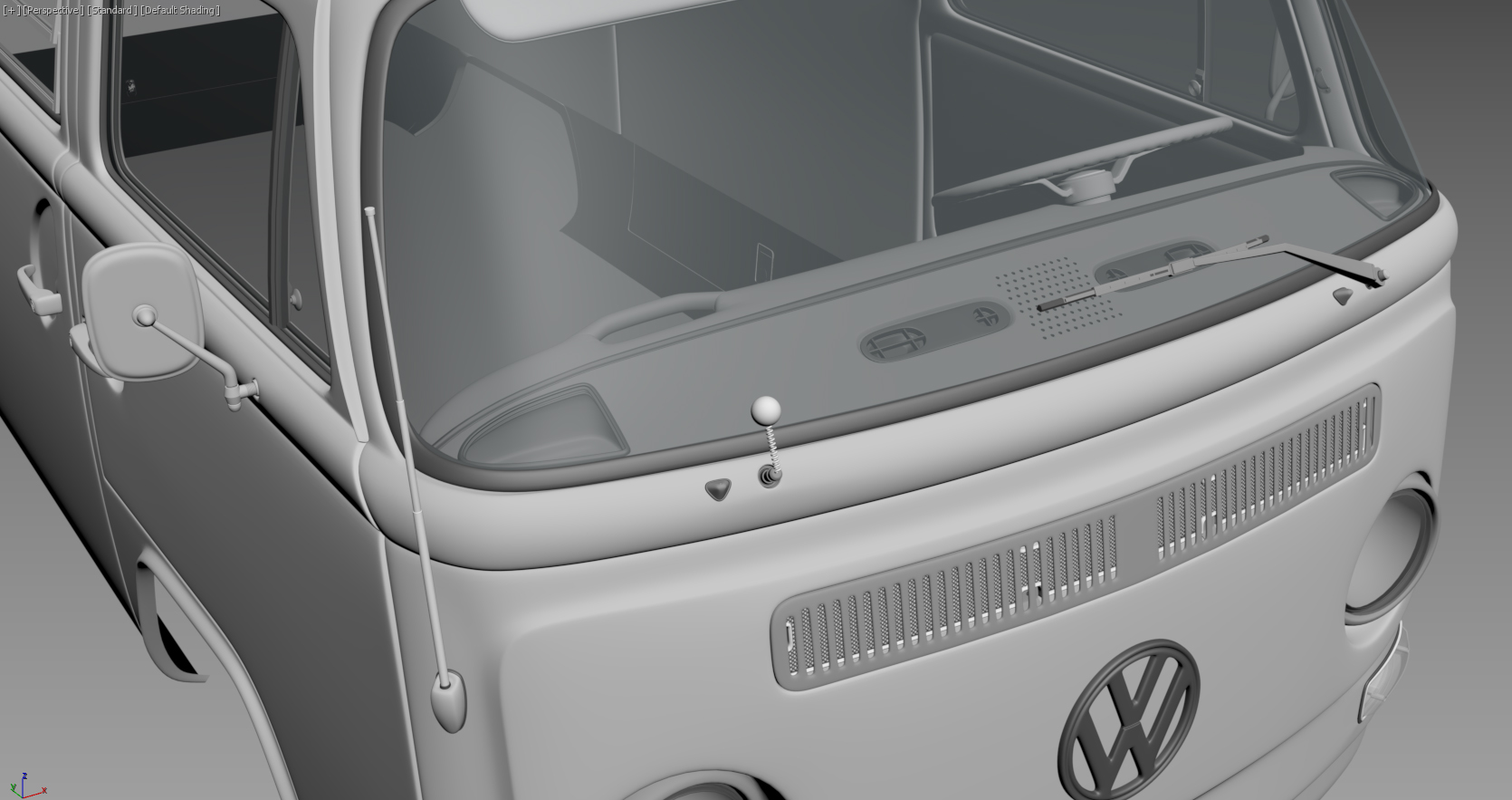 VW T2-Car Render Challenge 2020
