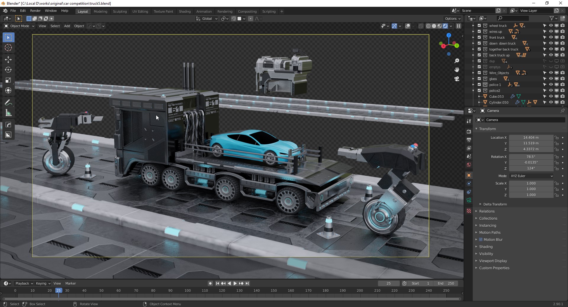Car Render Challenge 2020 for 3D Artists