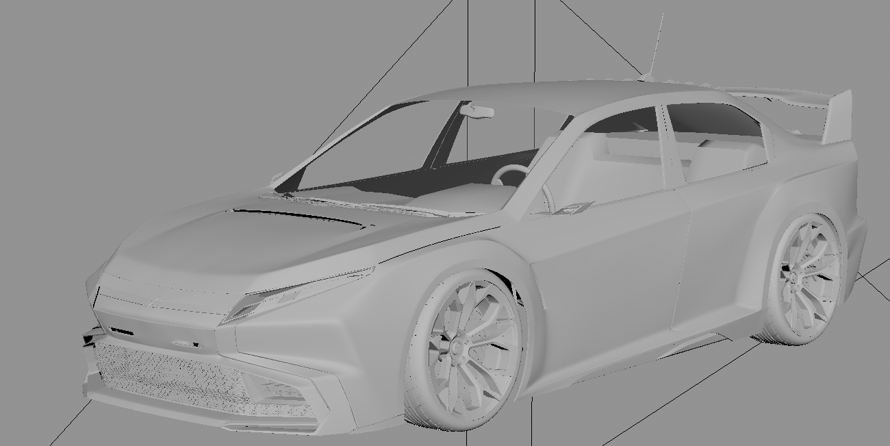 Lancer EVO Concept-Car Render Challenge 2020