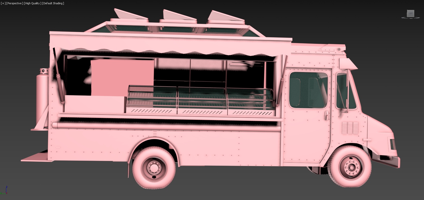 The Kitchen Witch - 1995 Chevy P30 Food Truck