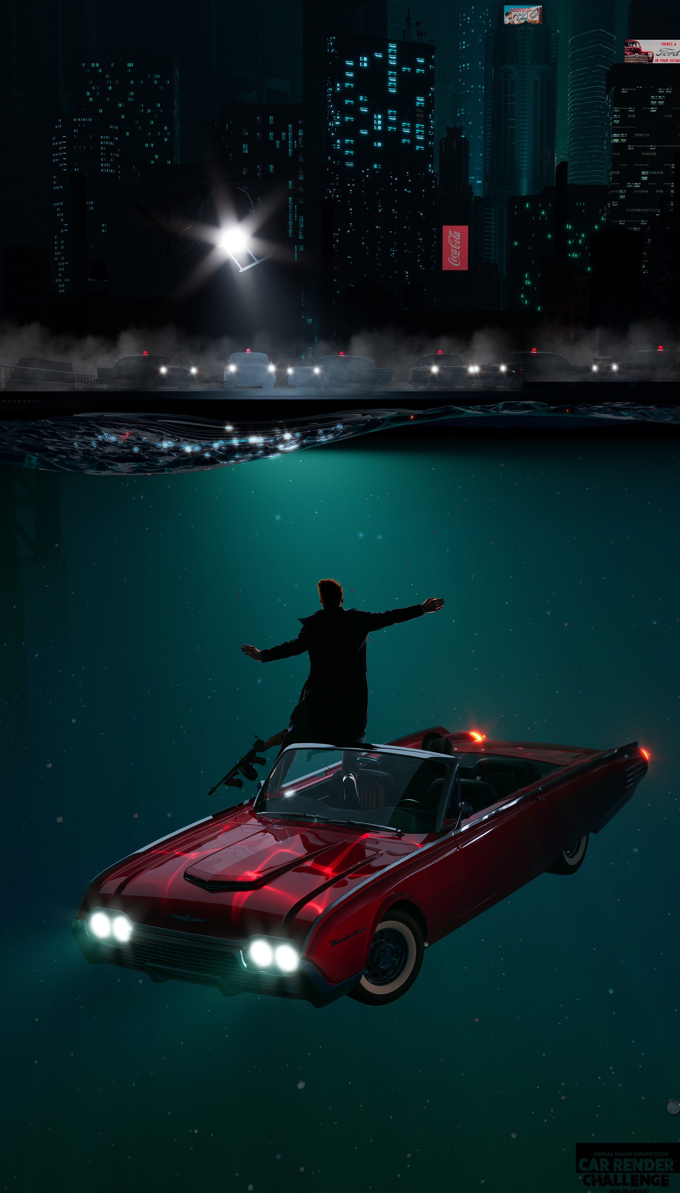 Car Render Challenge 2021 - The shape of water