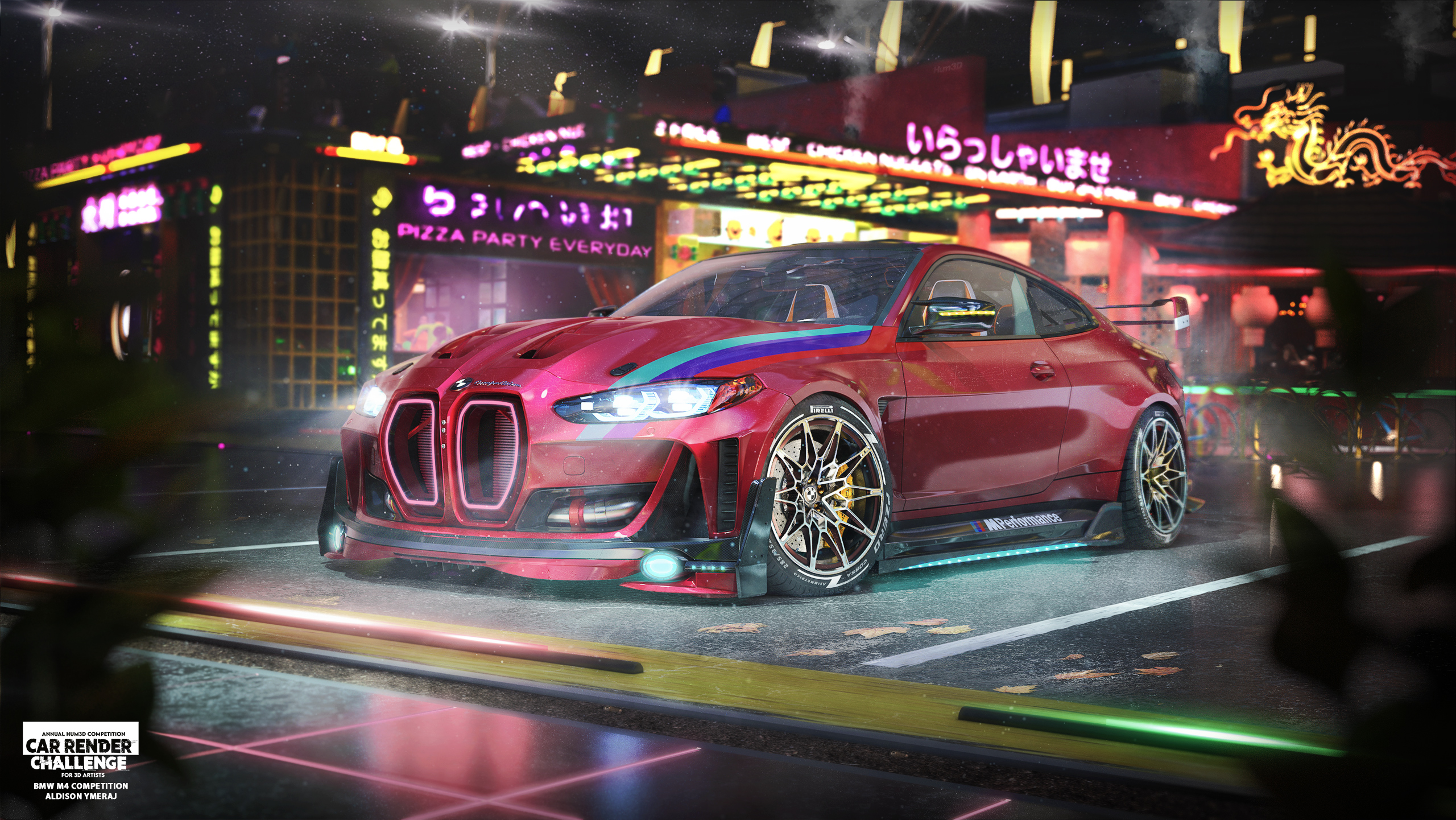 Car Render Challenge 2021 - BMW M4 Competition 2021 - Stuck in the future