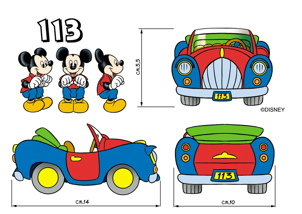 Car Challenge 2022 -(WIP) Mickey Mouse car